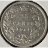 Image 2 : 1901 F Canadian Quarter 92.5% Silver