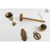 Image 2 : Collection Of Vintage Collectibles, Featuring A Primitive Wooden Meat Tenderizer Mallet And More.