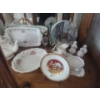 Image 10 : Royal Albert Bone China England  "Tranquility" 12 person Setting + matching serving platters