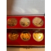 Image 3 : China Shenyeng Mint official Zodiac Medal 12Pcs Set Gold Guilded