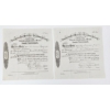 Image 1 : Antique Share Certificates From "The Jumper Gold Syndicate California Limited Early 20th Century.