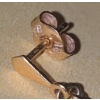 Image 2 : Stamped 14K Yellow Gold Ladies Earrings 1.87g