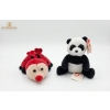 Image 4 : Collection Of Ty Beanie Babies Goochy the Jellyfish, Ladybug, Panda, Tie-Dye Bear