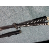 Image 2 : Large 44" Double Blade Rope Grip Handle Katana Sword