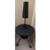Image 3 : Bed Side Tables (2; 19W, 26T Each) w/ Matching Lamps (2) and Black Chair