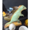 Image 4 : Decor: Shoe 9.5 W, 5 D, 6 T, Dinosaur 2.5 W, 7.5 D, 9 T, Floral Motif Vase 6.5 T and More!