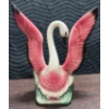 Image 3 : Vintage Swan Vase, Honey Container, Avon Bottle, and Perfume Jars