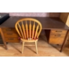 Image 1 : Wooden Desk w/ Chair - Desk is 60W, 30D, 29T 