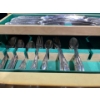 Image 3 : Silver Plated Cutlery Set in Felt Lined Box 