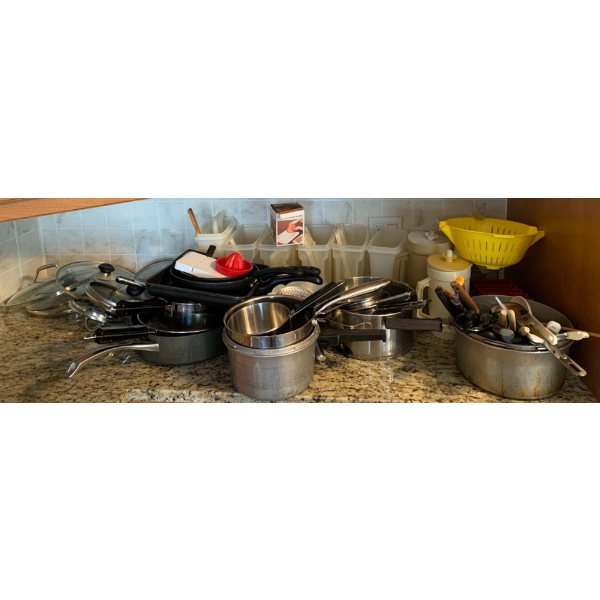 Kitchen Collection - Pots Pans Containers Utensils & More
