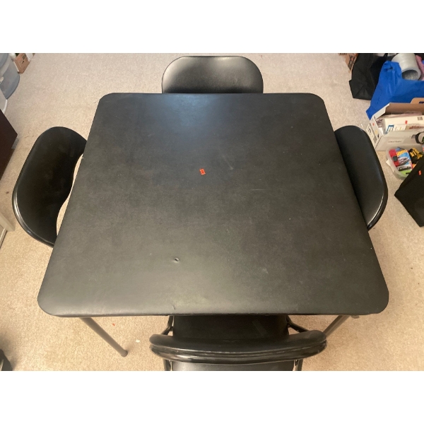 Metal Table and Chairs