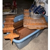 Image 1 : Tote Full Of Spoon Displays & Bucket Full Of Collectible Spoons 