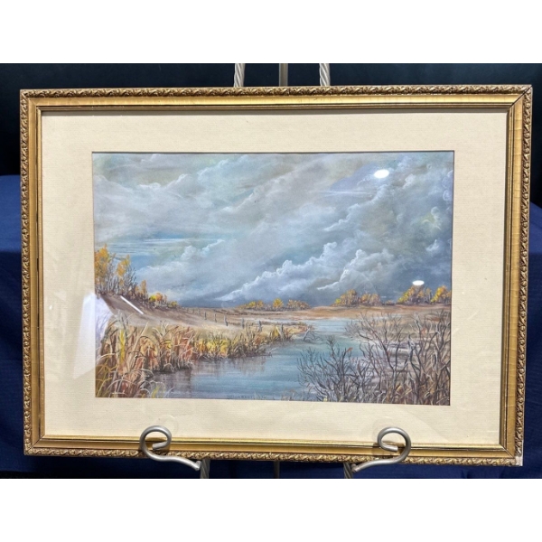 M Durrand Landscape  Print 20Wx14H