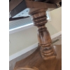 Image 5 : Round Oak Pedestal Dining Table with 2 ExtendersÂ 