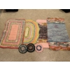 Image 1 : collection of crocheted bathroom rugs handmade never been used