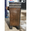 Image 2 : Antique Wood and Coal Burning Stove. Great To Heat the Cabin! 40"H x 22.5"W x 16"D