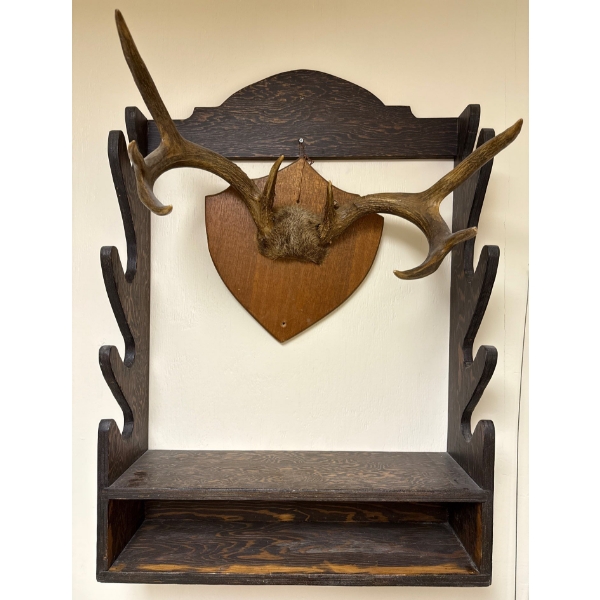 Gun Wall Rack Antlers Not Included 25W x 7D x 38T
