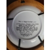 Image 2 : Donald Zolan Numbered Plates Framed in Wood  (Pictures Show 's) 10 Diameter 