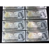 Image 2 : Canadian $1 Bills Consecutive Serial Numbers