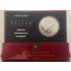 Image 1 : 2005 Fine Silver Proof Dollar 25.175 Grams
