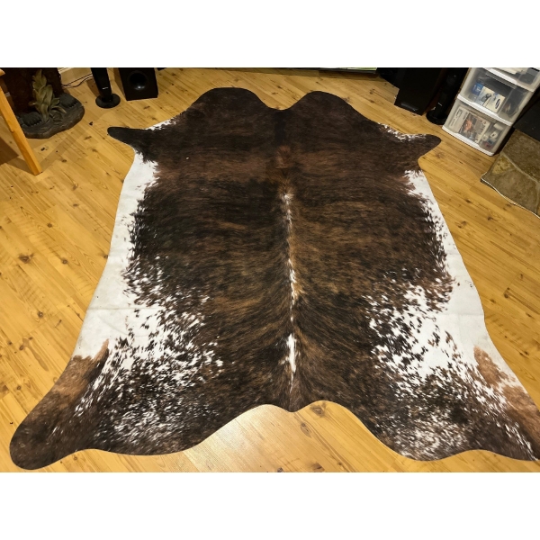 Cow Hide Faux rug 80” long 70” widerug