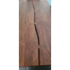 Image 2 : Natural Wood Dining Table w/ Butterfly Joint from Structube 79 w, 30.5 h, 38 w and 6 Chairs 