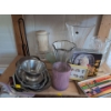 Image 4 : Kitchenware - Glassware, Serving Trays, Crystal, Vases, Chopstick, Fruit Stand, Silver Plated Spoons