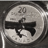 Image 2 : 2011 $20 for $20 Canoe - 99.9% Fine Silver Coin - Set of 3