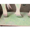 Image 6 : Fun 2 Sided Cow on Wheels! - Anastasia by Maureen Harvey ( 50"H x 60"W x 18"D)