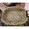 Image 9 : Plate 9.5" Diameter, Vase 6.5 Diameter Opening, 16 T, Baskets: Largest w/ Handle: 16 W, 8 D, 15 T