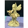 Image 2 : Statue Of a Fairy Sitting On a Log - 16'"H