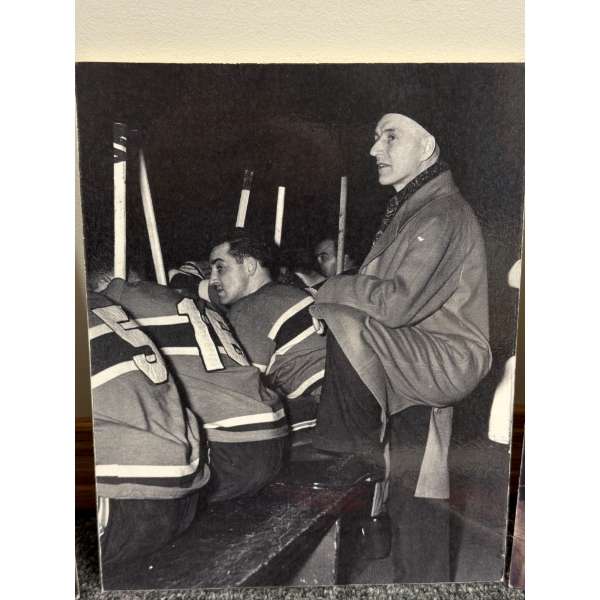 Montreal Canadiens Stanley Cup Memorabilia With Jean Beliveau Signature