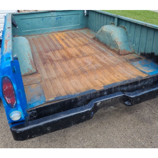 Utility Trailer- Repurposed Truck Bed/ Dodge, Was Used With Lot 317 As Camper  