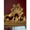 Image 4 : Gold Trimmed Mirror  (31L) w/ Vintage Florentine Gold Gilt Italian Serving Tray 