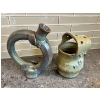 Image 1 :  Eileen Purdey Pottery , epp, Rocky Mountain House, AB  Two beautiful abstract vases. 
