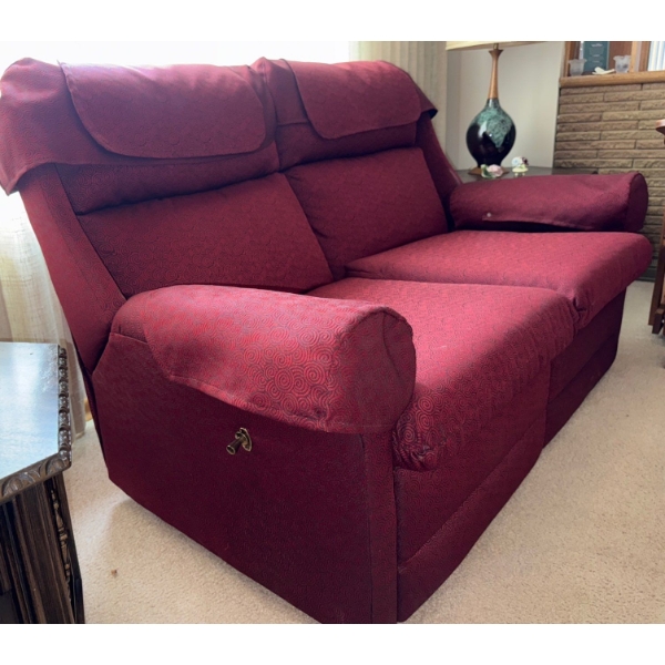 Reclining Sofa - Loveseat 2 Seater 57x35x38