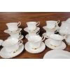 Image 10 : Royal Albert Bone China Dinnerware Set, 'Val D'Or' Pattern, 96 Pieces