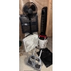 Image 1 : Household Essentials - Folding Dolly Fans Baby Gate & More 