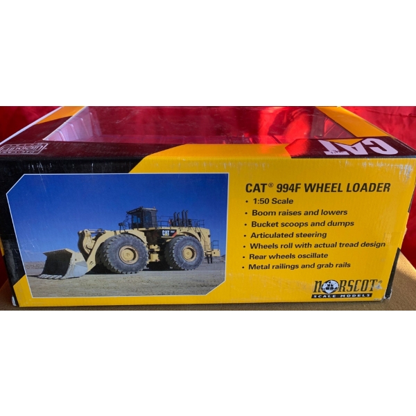 Norscot CAT 994F Wheel Loader 1:50 Scale Die-Cast - Beck