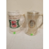 Image 1 : Ceramic Beer Steins Featuring Beck's and Whitbread Ale Designs