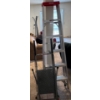 Image 1 : 6" Aluminum A Frame Ladder w/ Metal Folding Work Platform 