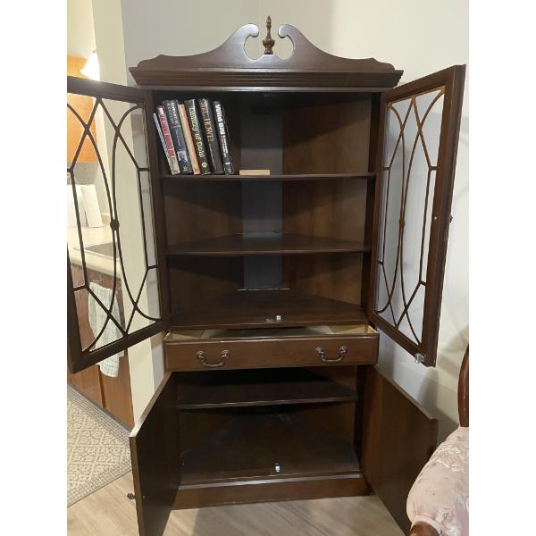 Georgian Corner China Cabinet