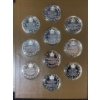Image 4 : The Great Explorers of Canada Proof Set 92.5% Silver 62.5 Troy Ounce 