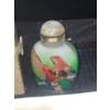 Image 5 : Artist: Gao haijun "Parrots" Wang Xisan Ji School Reverse Painting Snuff Bottle