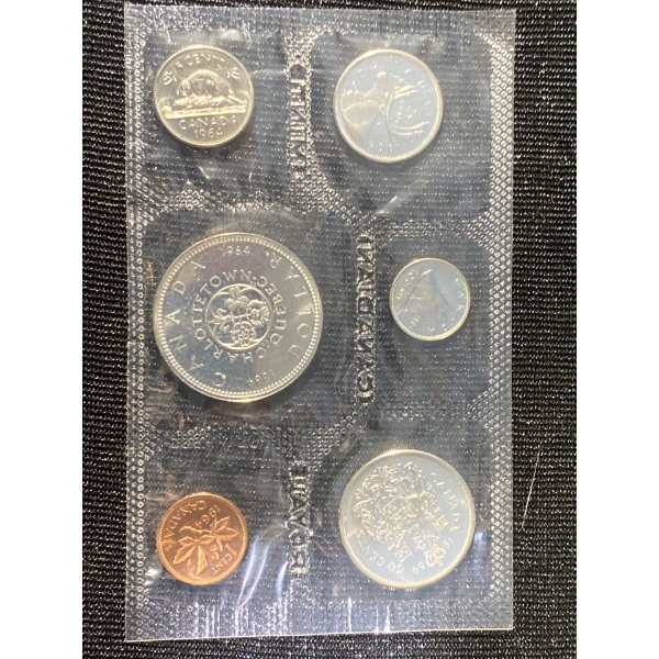1964 Canadian Silver Uncirculated Coin Set