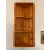 Image 1 : Pine Corner Shelf With Drawer W18" H36" D10"