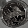 Image 1 : 2014 $100 for $100 Majestic Bald Eagle - 99.9% Fine Silver Coin - #1