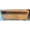 Image 5 : Samsung Television w/ Remote Mo.LN430683K ++ Wooden TV Stand On Wheels
