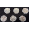 Image 2 : 2005 50-cent Battle of Britain Six-Coin Proof Set 92.5% Silver 55.8 Grams