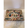 Image 4 : Vintage 1930s Little Hostess Party Tea Set in Original Box, Pastel Colors, 16 Pieces